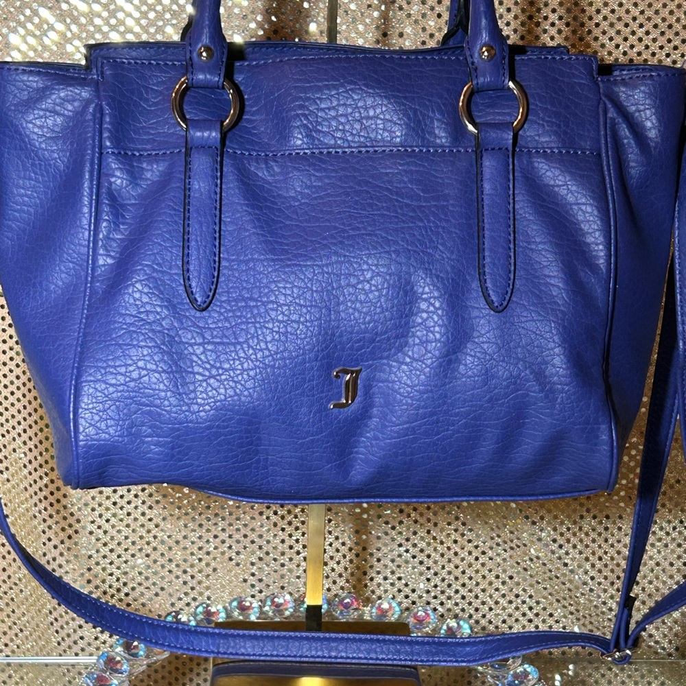 Juicy Couture Blue Crossbody Bag Approx. 15” x 10” x 4.5” - Picture 9 of 17